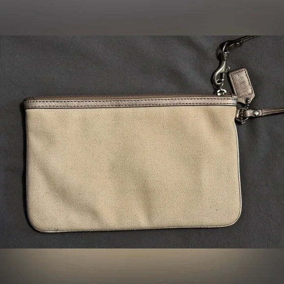 Coach Canvas Beachy Wristlet - Picture 6 of 6